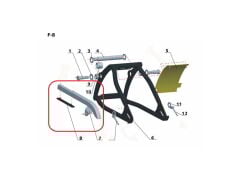 REGAL RAPTOR Spyder 350 Zincir Muhafaza Sacı Nikel