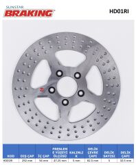 Harley Davidson NIGHT TRAIN (FXSTB)  1584 HARLEY DAVIDSON ARKA YUVARLAK DİSK