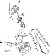 YUKİ PICASSO 100 EKSANTRİK ZİNCİRİ