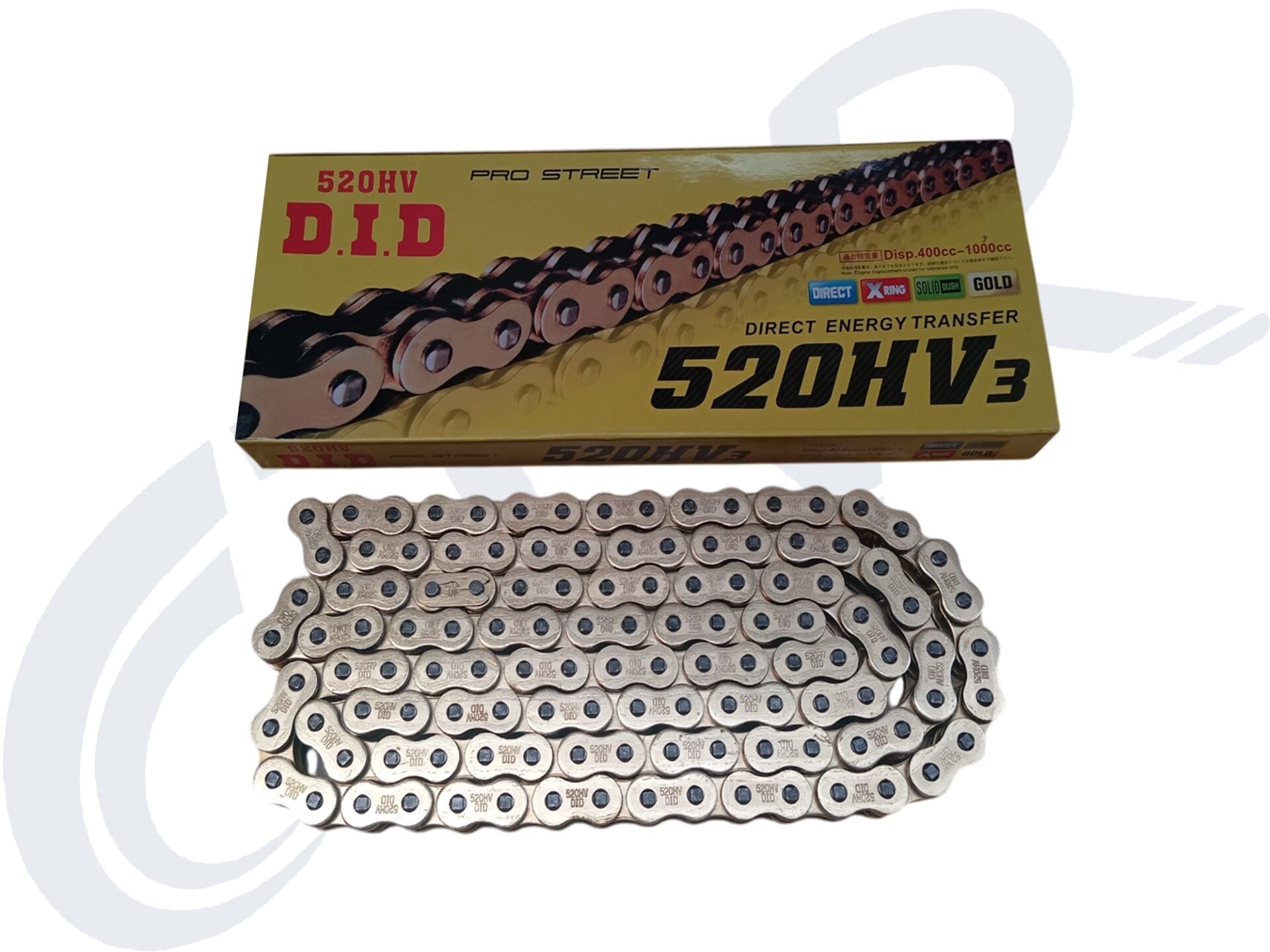 DID ZİNCİR 520 HO X 120 L ORİGLİ CROSS 150 200 250