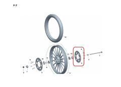 REGAL RAPTOR Spyder 350 Ön Disk Aynası