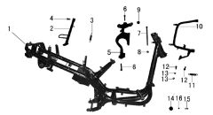 YUKİ YB150T-15 YAN SEHPA