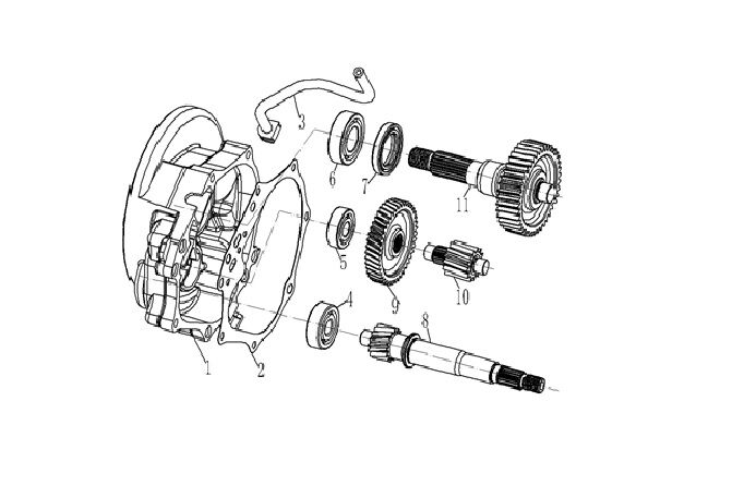 YUKİ GELATO 125 AYNA MARUTİ DİŞLİSİ 50T