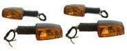 SİNYAL 125 CG SARI CAMLI UZUN (4 LÜ SET)