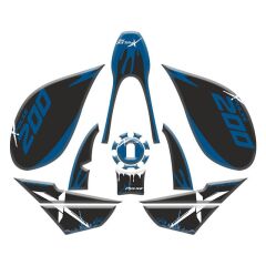 HERO XPULSE 200 2020 - 2025 UYUMLU TANK PAD SET 002