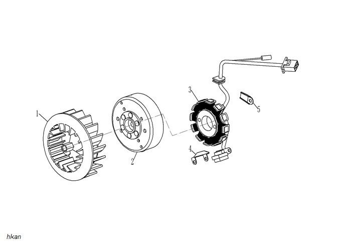 YUKİ CRYPTO 125 VOLANT
