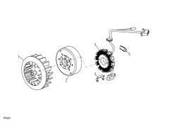 YUKİ CRYPTO 125 STATÖR