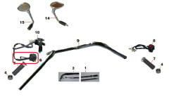 REGAL RAPTOR Daytona 125 Kumanda Paneli Sol