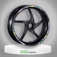 HOLOGRAMLI I HONDA PCX UYUMLU 1 SET JANT ŞERİDİ