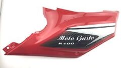 RMG MOTO GUSTO R100 SELE ALT KAPAK SOL BUYUK KIRMIZI