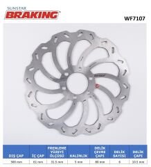 KTM RC 125 KTM DUKE / RC DALGALI ÖN FREN DİSKİ