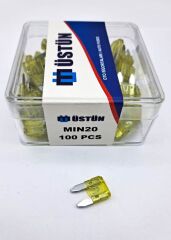 KYMCO DOWNTOWN I 300 MİNİ BIÇAK  SİGORTA 20 AMPER(1 KUTU = 100 ADET)