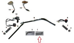 REGAL RAPTOR Daytona 125 Debriyaj Teli