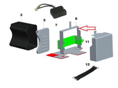 REGAL RAPTOR Daytona 125 Akü Montaj Demiri