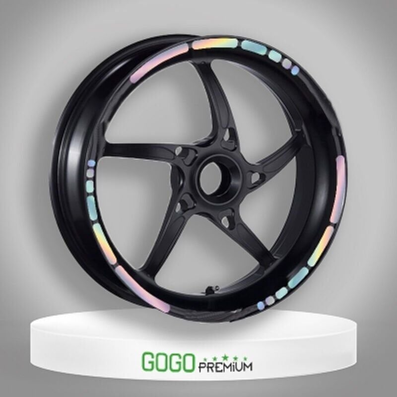 HOLOGRAMLI III HONDA PCX UYUMLU 1 SET JANT ŞERİDİ