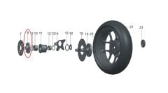 REGAL RAPTOR Pılder 125 Arka Arka Dişli Göbeği