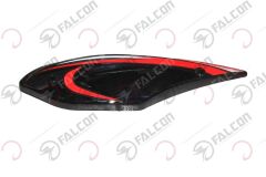 Falcon Service 1500w Yan Kapak Küçük Sol Siyah