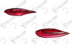 Falcon Service 1500w Yan Kapak Küçük Sağ Sol Kırmızı Takım