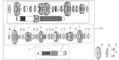 VOGE R125 ÖN DİŞLİ