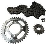 ZİNCİR DİŞLİ TAKIMI  CG 100 OVAL MODEL