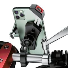 Nukrotech MLS Gidon Bağlantılı Motosiklet Telefon Tutucu