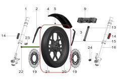 REGAL RAPTOR Pılder 125 Ön Lastik Dış