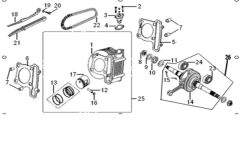 YUKİ LEGENDRETRO KRANK KOMPLE