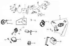 YUKİ GP-2 TARO 125 R VİTES SENSÖRÜ