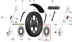 REGAL RAPTOR Pılder 125 Ön Disk Sağ