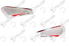 Falcon Service 1500w Yan Kapak Sağ Sol Beyaz Takım