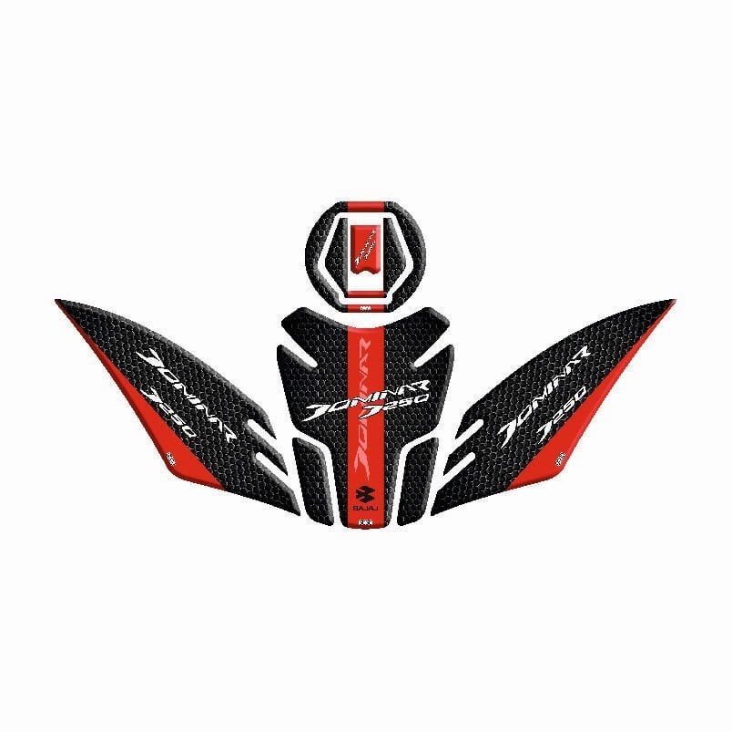 BAJAJ DOMiNAR 250 2020 - 2024 UYUMLU Tank Pad Set 007
