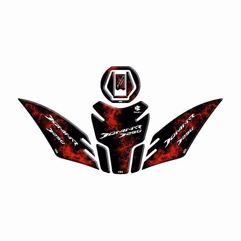 BAJAJ DOMiNAR 250 2020 - 2024 UYUMLU Tank Pad Set 008