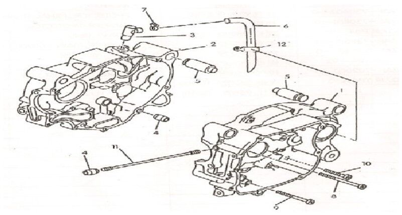 YUKİ GUSTO YENİ 2023 MOTOR BLOK SOL