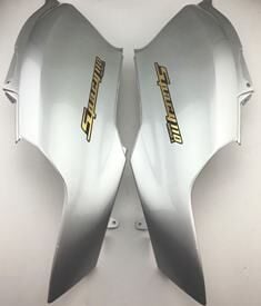 HONDA SPACY SELE YAN KAPAK SAG-SOL gumus