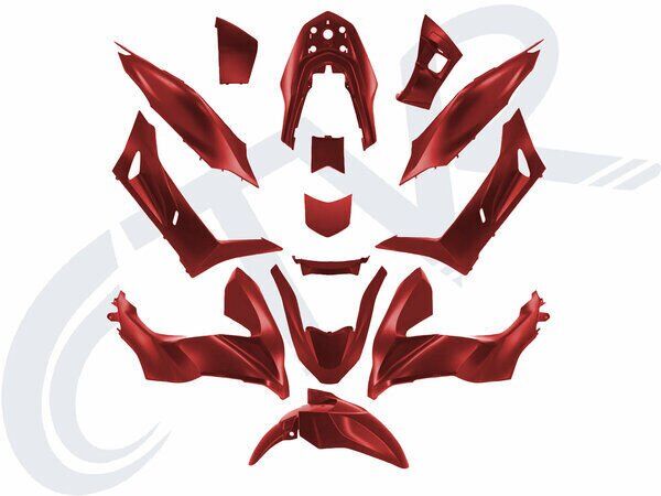 PCX 125- 150 KAPORTA SETİ KIRMIZI Y.M (2015-2017) K35