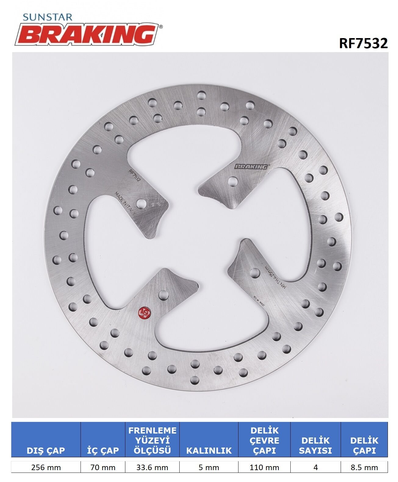 Honda Cross Runner 800 HONDA YUVARLAK ARKA DİSK