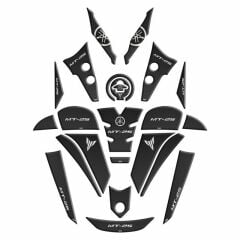YAMAHA MT25 2020 - 2024 UYUMLU FULL TANK PAD SET 007