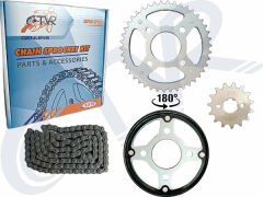 CBF 150 ZİNCİR ÖN ve ARKA DİŞLİ SETİ (428H-126L)-(42T-15T) CTVR