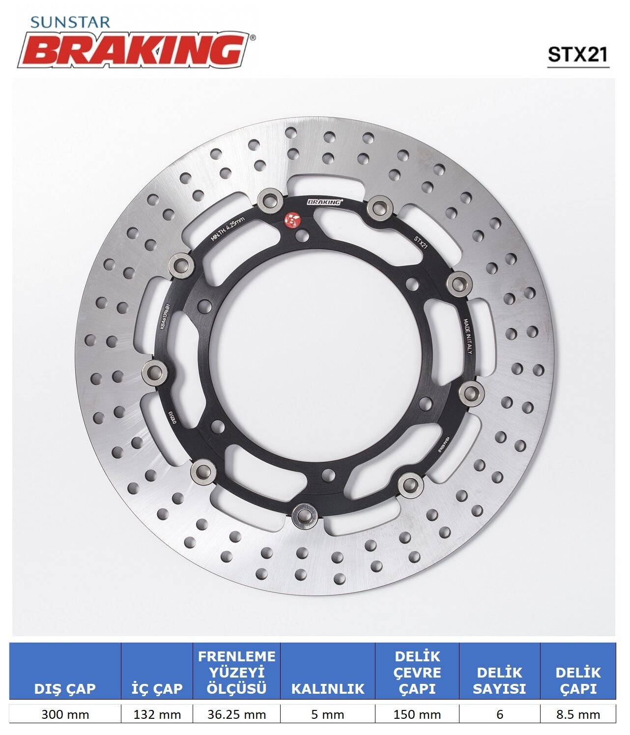 Yamaha FJR 1300 YAMAHA YUVARLAK ÖN FREN DİSKİ