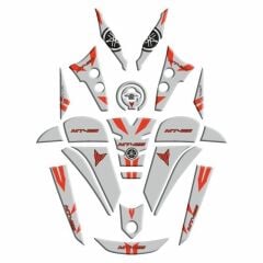 YAMAHA MT25 2020 - 2024 UYUMLU FULL TANK PAD SET 008