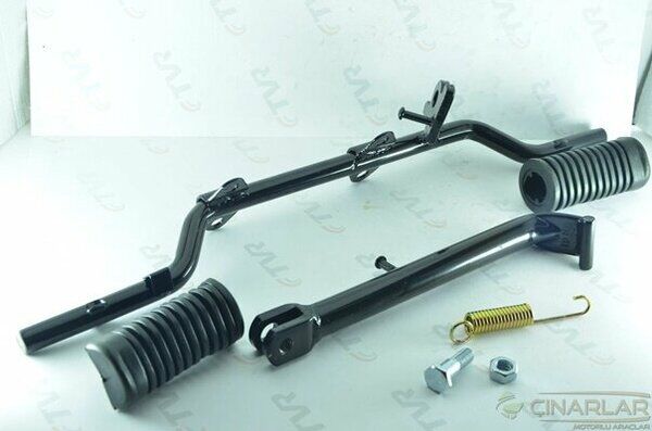 AGK- CG 125 BASAMAK DEMİRİ ve SEHPA YAN KOMPLE CTVR