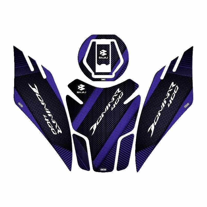 BAJAJ DOMiNAR 400 2017 - 2024 UYUMLU Tank Pad Set 002