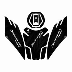 BAJAJ DOMiNAR 400 2017 - 2024 UYUMLU Tank Pad Set 003