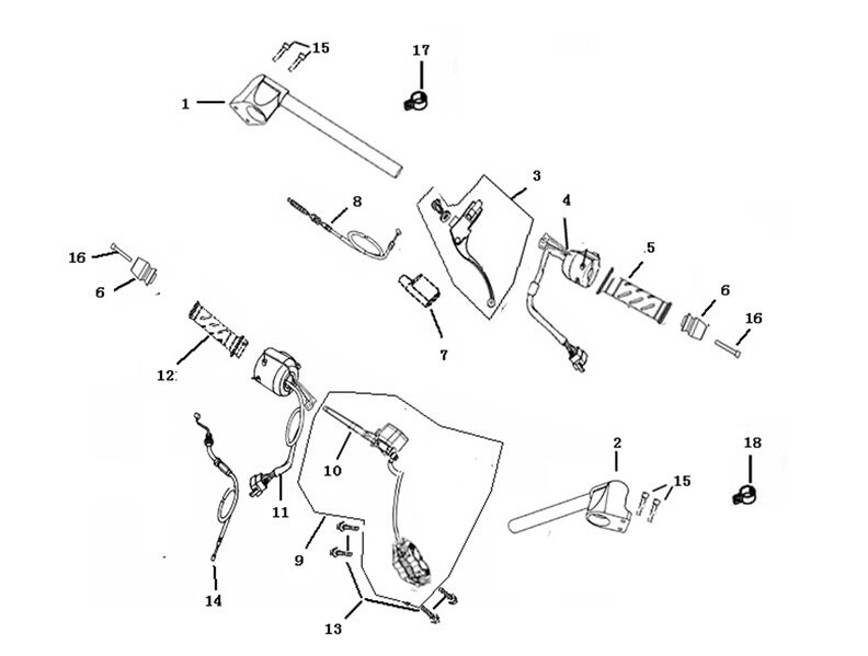 YUKİ GP-2 TARO 125 R DEBRİYAJ LEVYESİ SET
