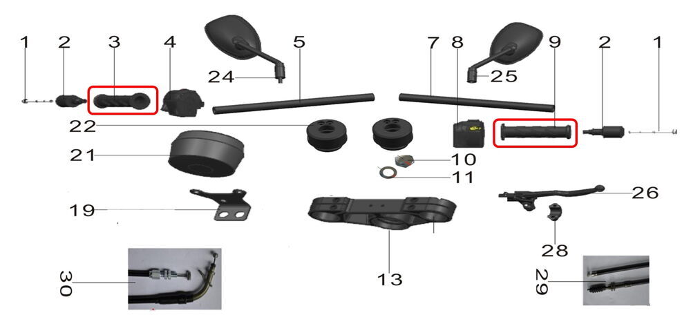 REGAL RAPTOR Pılder 125 Elcik Seti