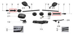 REGAL RAPTOR Pılder 125 Elcik Seti