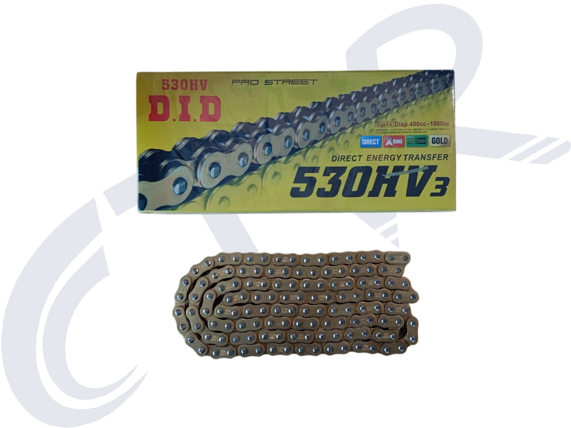 DID ZİNCİR ORİNGLİ 530 H X 128 L CROSS 150 200 250