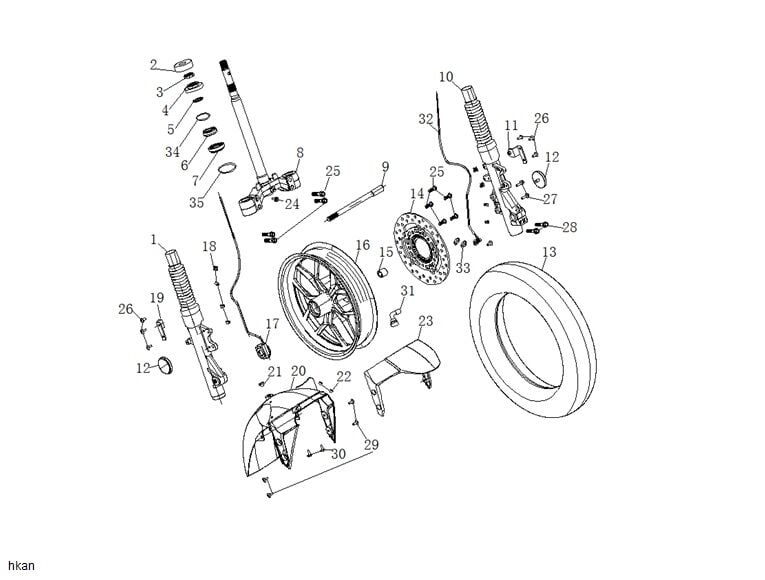 YUKİ DEFENDER 125 FURŞ TK 3