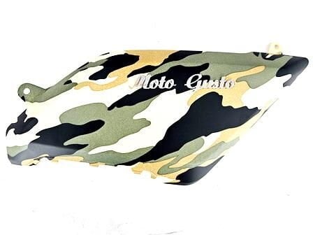 RMG MOTO GUSTO PANZER 125 FAR MUHAFAZA  ALT SOL SARI (kamuflaj)