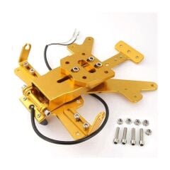 KAWASAKİ Z800 UYUMLU IŞIKLI KATLANIR PLAKA GOLD